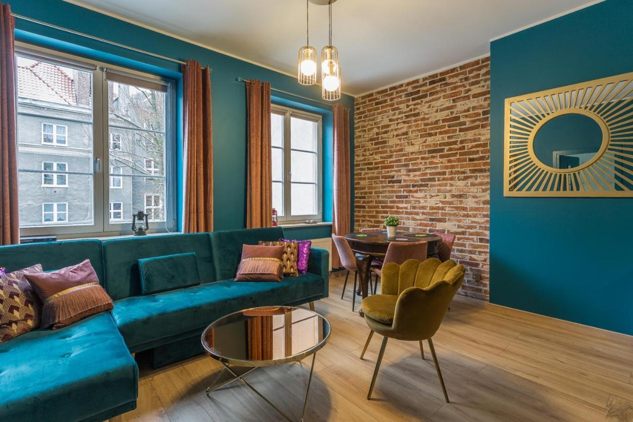 Apartament Cichy Zakatek Obok Fontanny Neptuna Gdansk Exterior foto